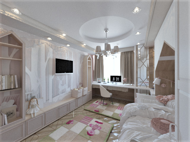 спальня для девочки