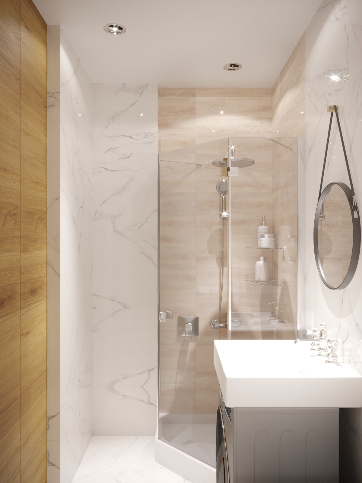 Дизайн-проект однокомнатной квартиры.