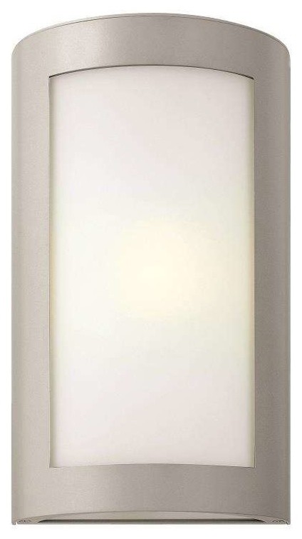 Solara Titanium 15.5-Inch One-Light Outdoor Wall Light