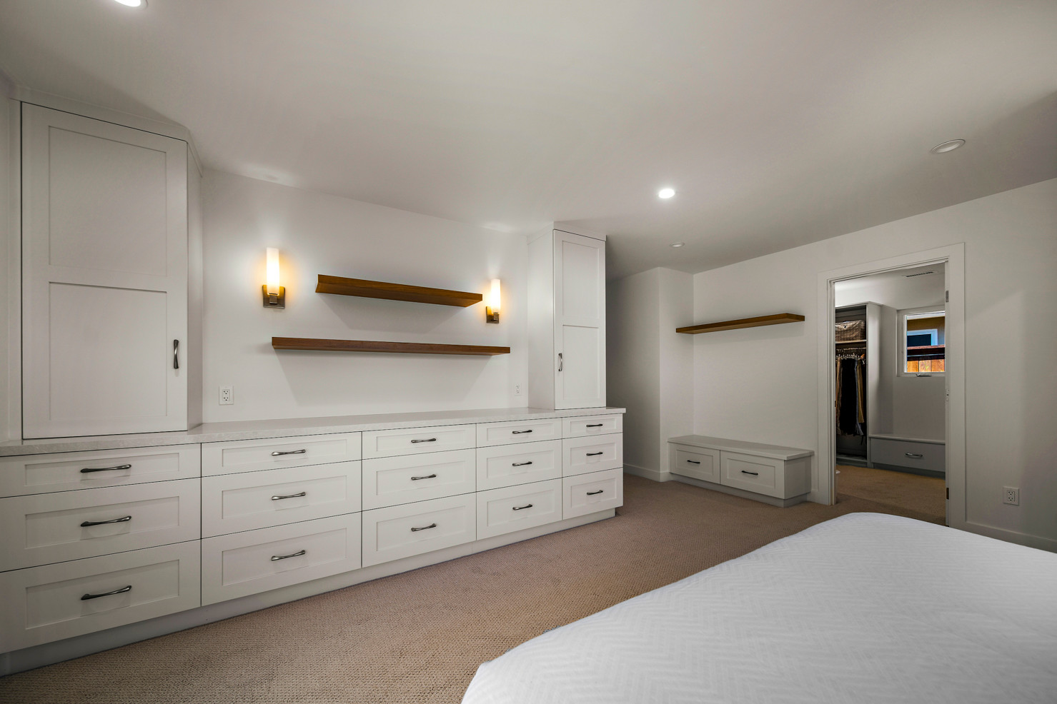 Napa Valley | Transitional Master Bedroom and Bath Remodel