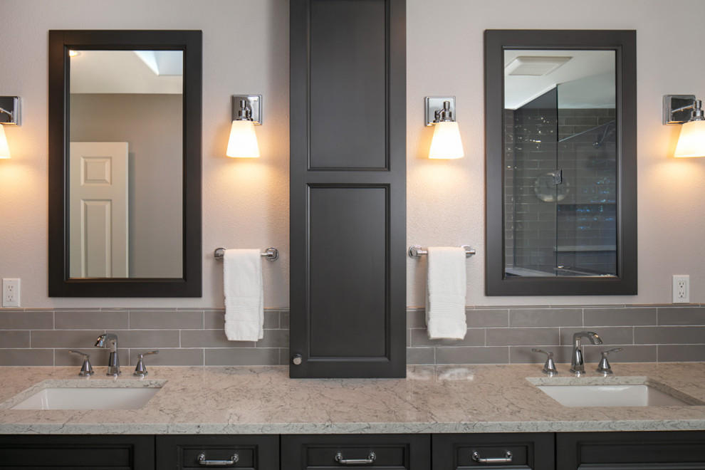 Home design - transitional home design idea in Seattle