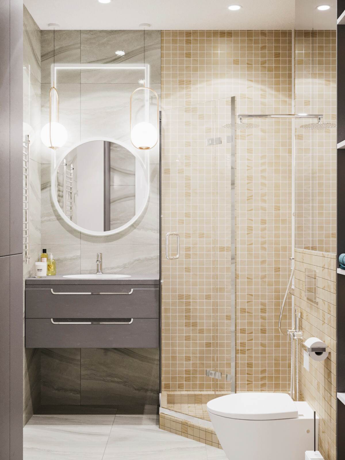 Дом 180 кв.м. в современном стиле.