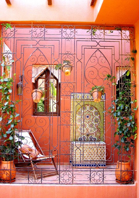 Decor andalou tropical-terrace