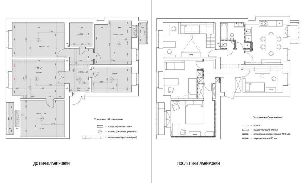 Квартира "С библиотекой"