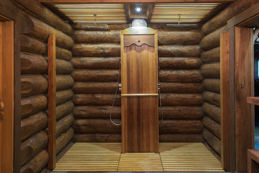 Русская баня в восточном колорите