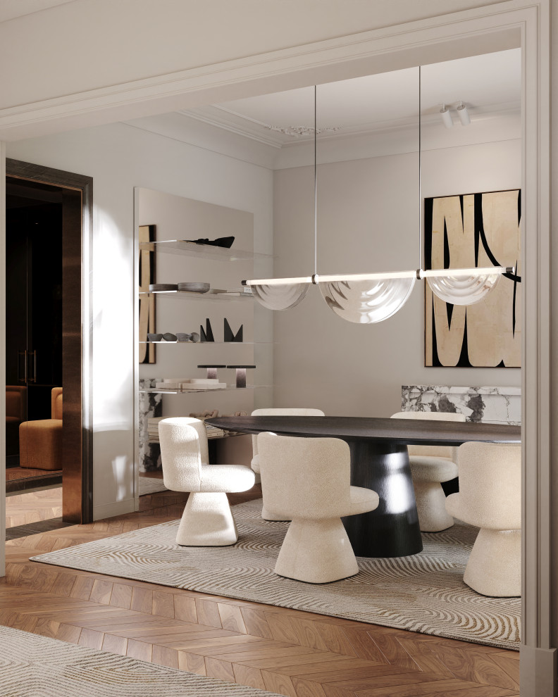 Projet d'intérieurs d'un appartement à Paris