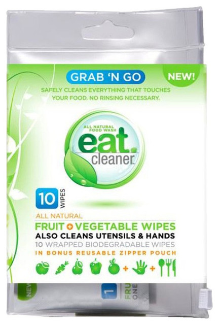 EAT Cleaner Vegetable Wipes - Grab N' Go Pack