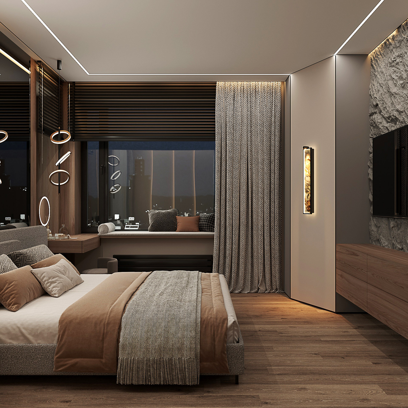 2025г. Проект квартиры 84 м2 в ЖК "Чикаго"