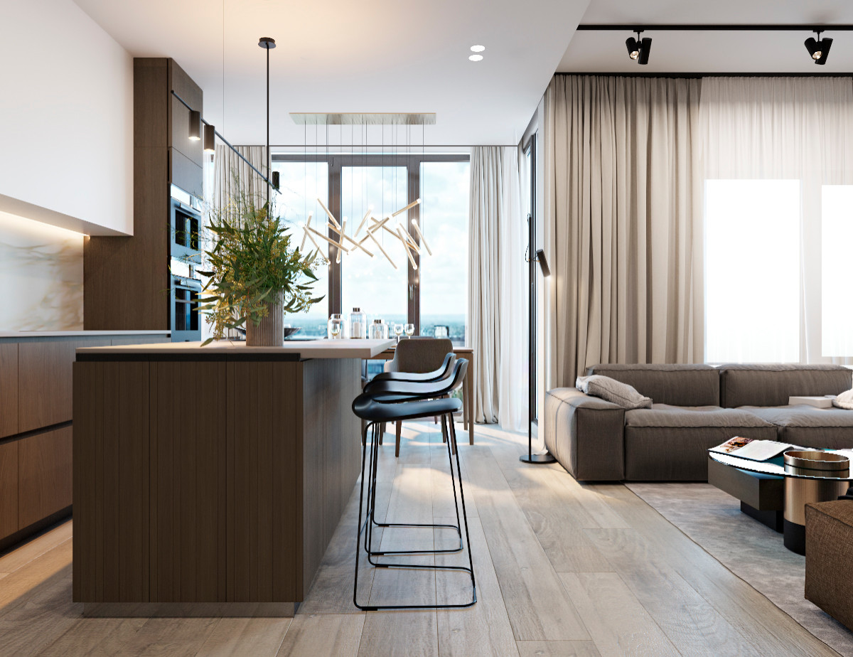 Соверменный экологичный интерьер