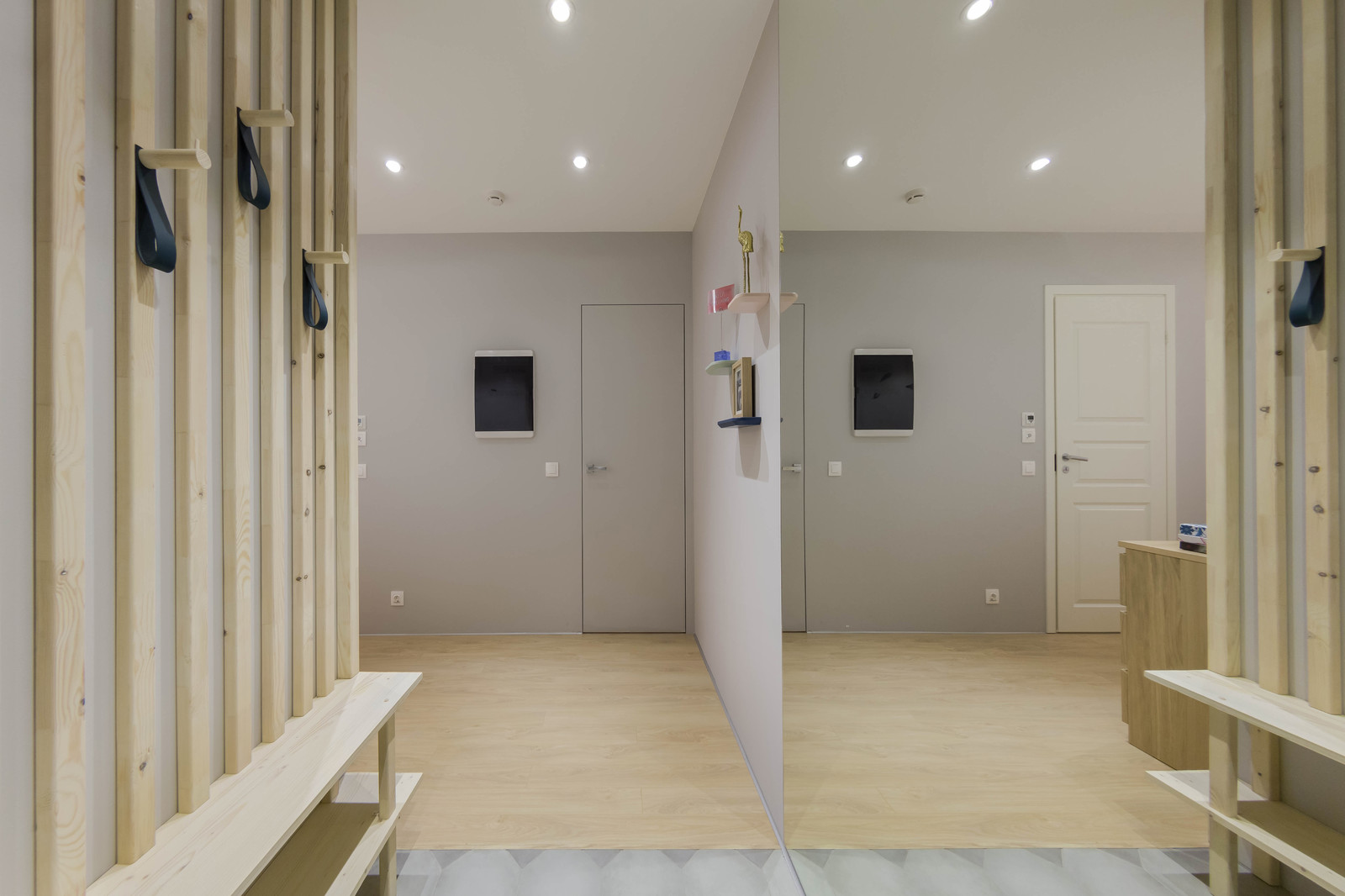 Зефирно-розовый скандинавский