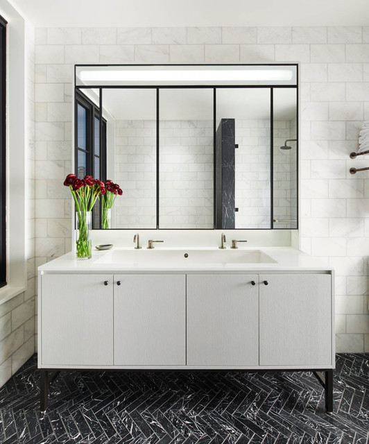 Sutton contemporary-bathroom