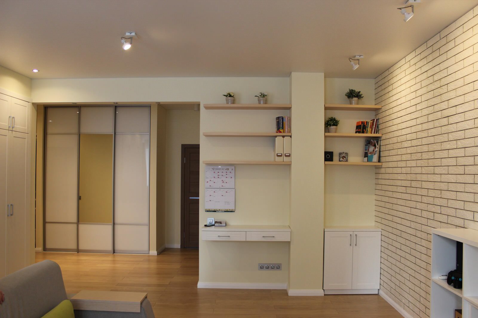 Квартира в скандинавском стиле с элементами экостиля