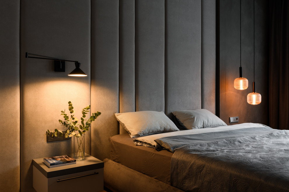 Натуральные материалы в интерьере трехкомнатной квартиры