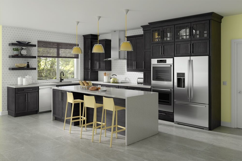 Kitchen - transitional kitchen idea in Phoenix