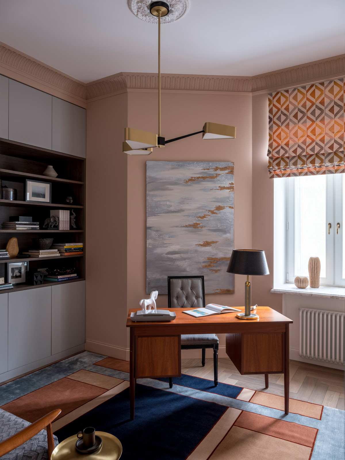 Романтичный интерьер на Сретенке 107 кв.м.