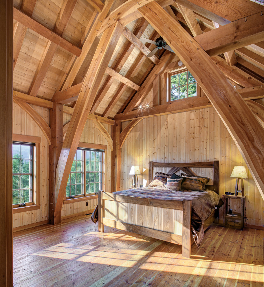 Bedroom - rustic bedroom idea