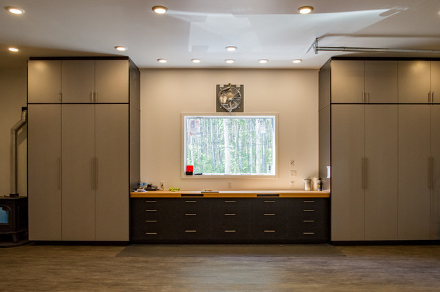 Garage storage cabinets Modern Garage Vancouver by