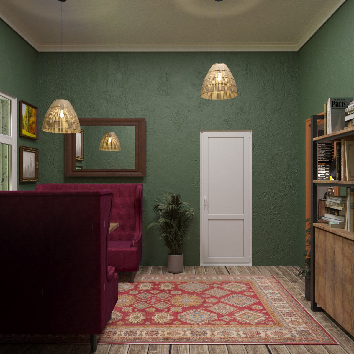 кафе ДЫМ в Шуваловском парке