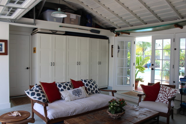 Garage Conversion traditional-shed
