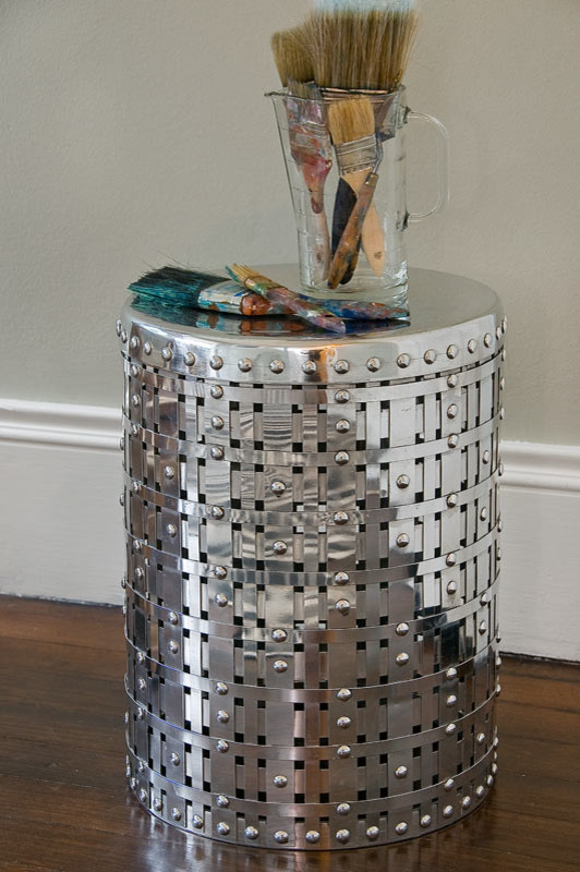 Woven Accent Table