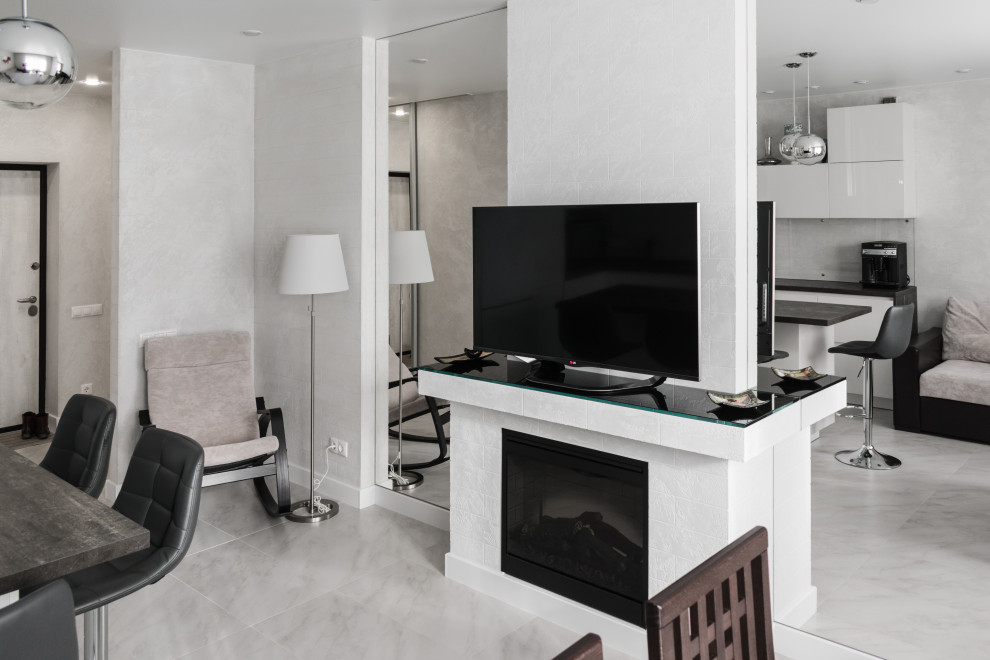 37,5 - 2 пространства на одной территории. Квартира для семьи медиков.