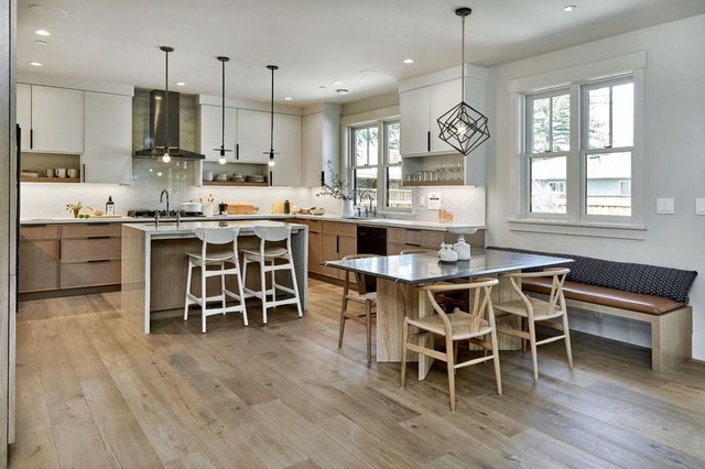 Kitchen/ table transitional-kitchen