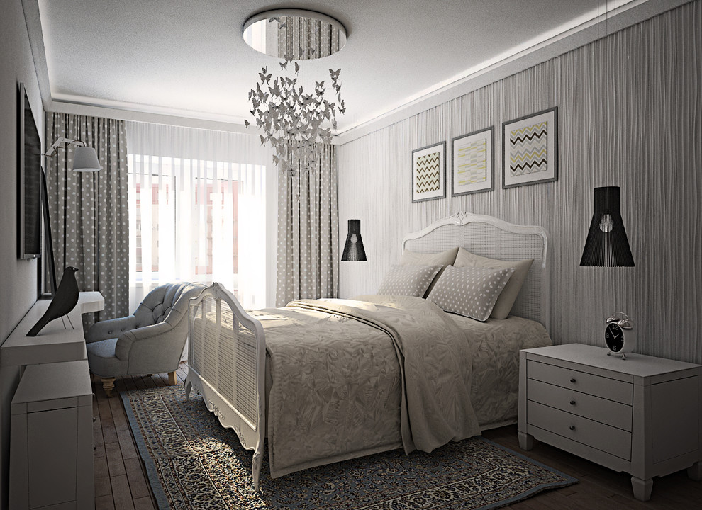 Дизайн-проект 3-х комнатной квартиры,103 м2.  Стиль Современный