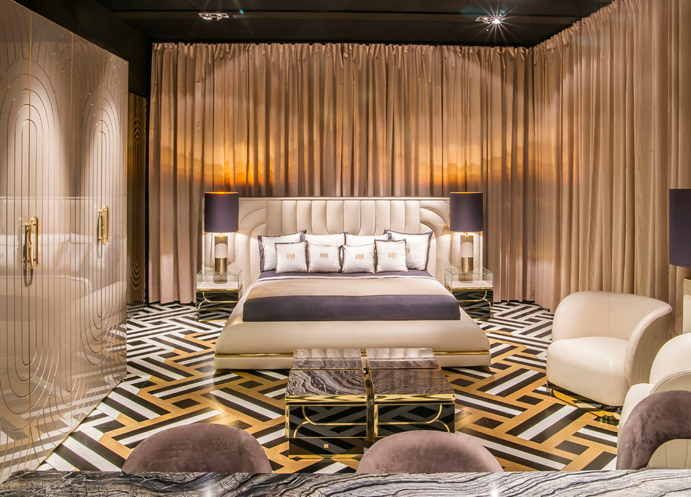 В интерьере