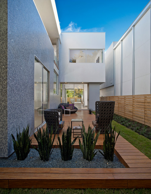 Hyde Park Double contemporary-terrace