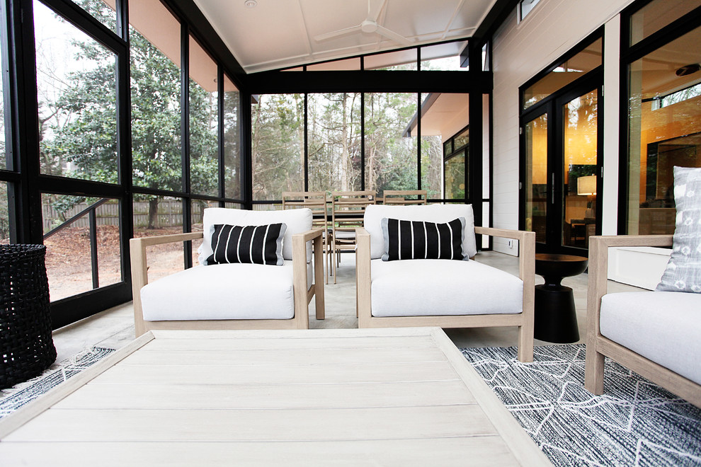Modern Neutral - Modern - Porch - Charlotte - by Jacy Painter Kelly