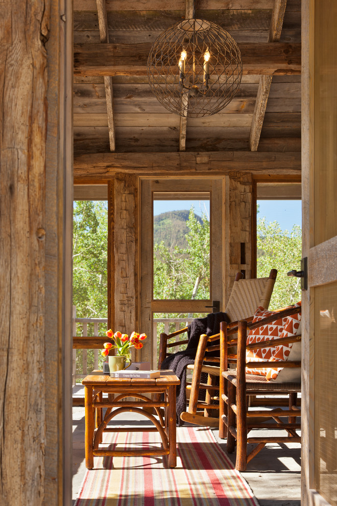Inspiration for a country sunroom in Other.