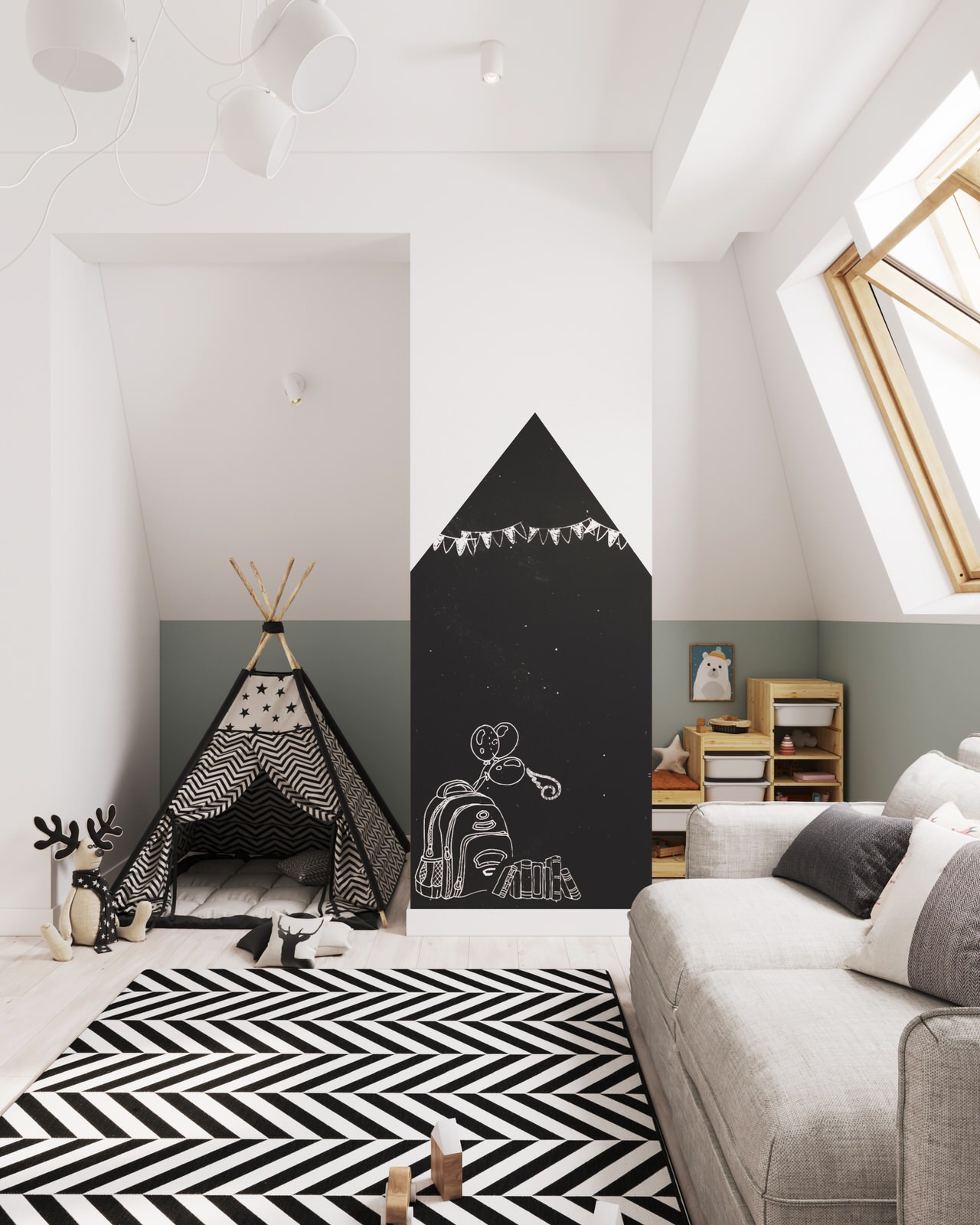 Квартира на берегу озера для молодой семьи