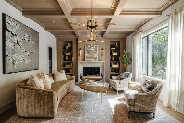 Jupiter- Complete Home Remodel & Addition Part 1 contemporary-vardagsrum