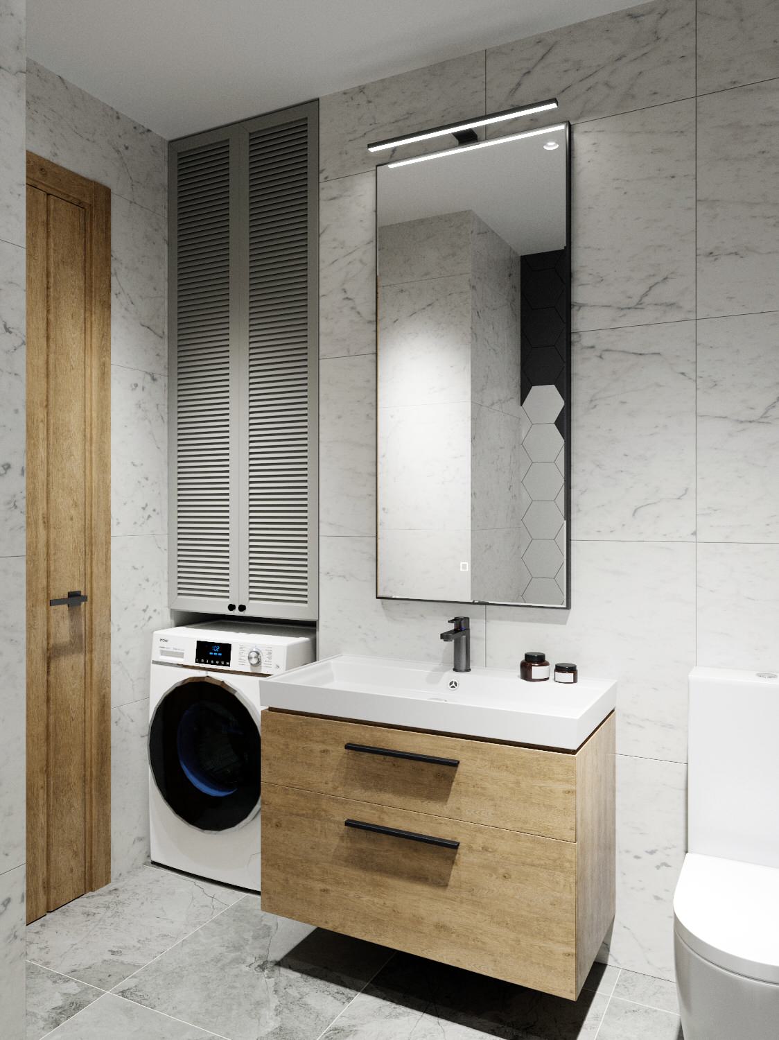 Стильная однушка с нордическим характером