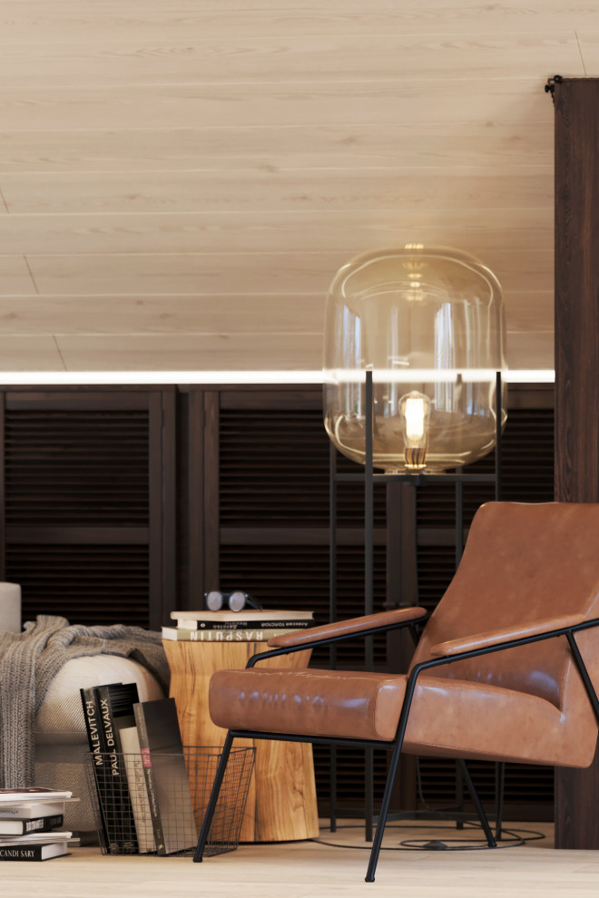 Гостиная в загородном доме