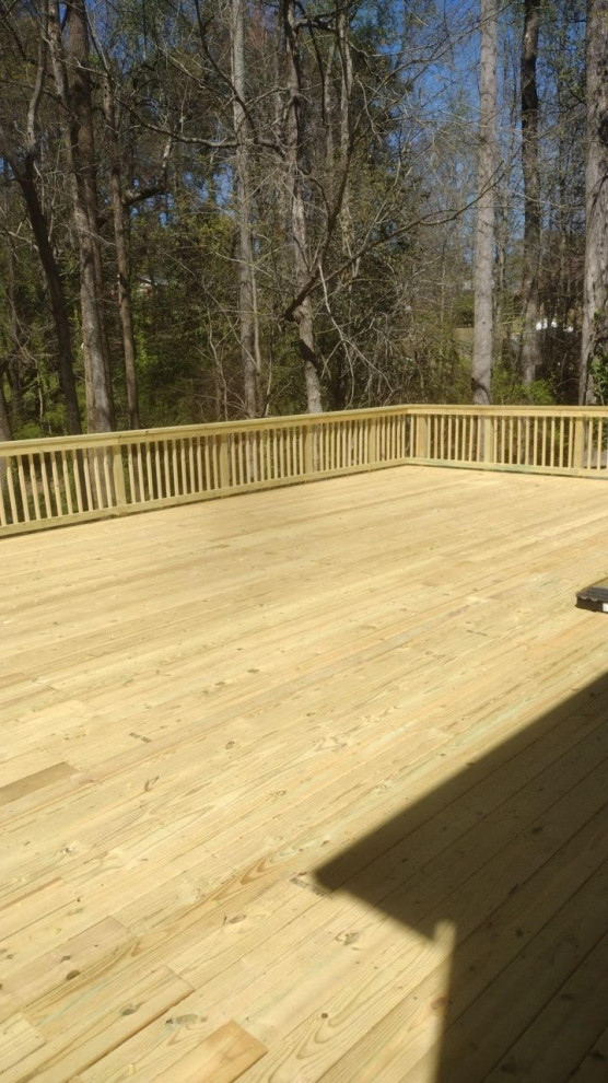 Deck and Lattace Build