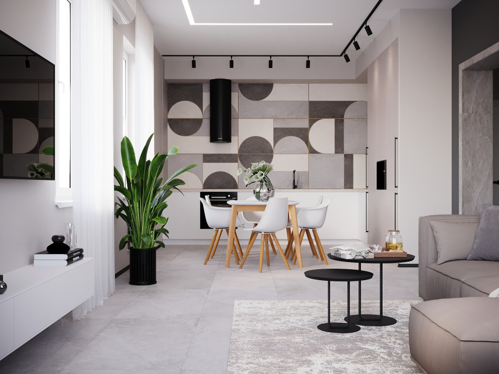 Интерьер частного дома в современном стиле