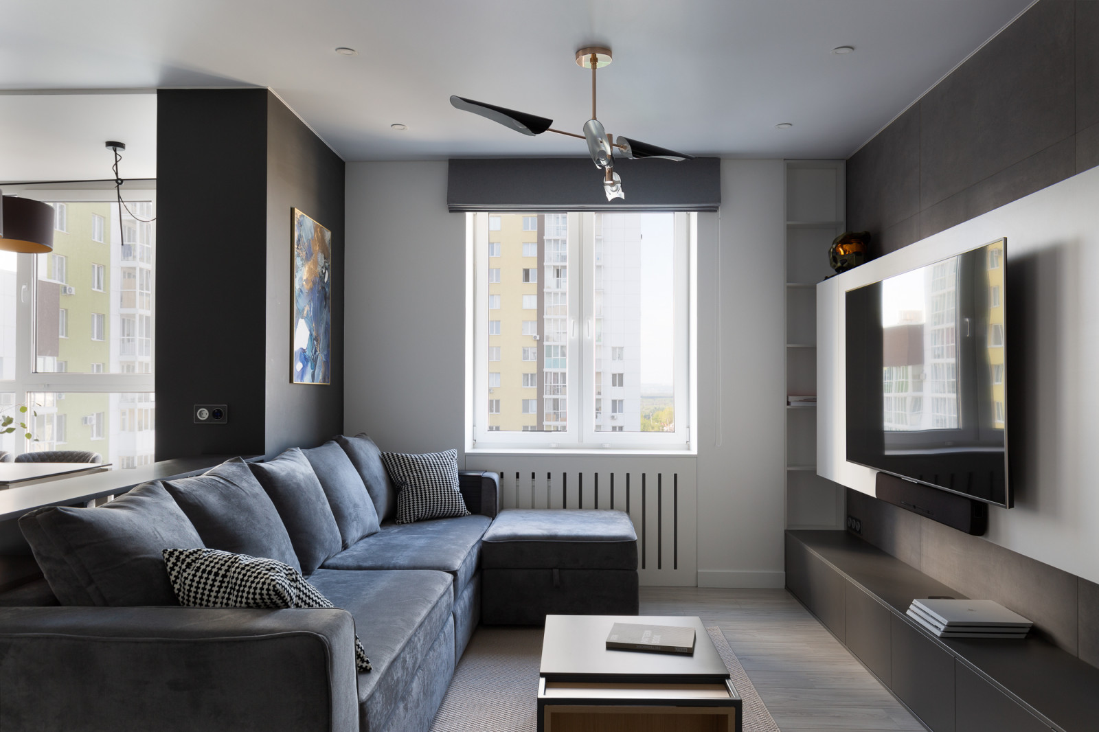 Квартира с двухэтажным гардеробом