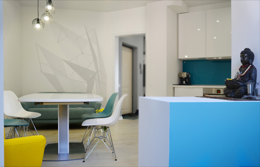 Квартира в скандинавском стиле для молодой семьи