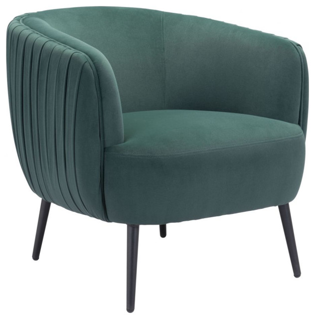 Karan Accent Chair Green Modern Armchairs And Accent Chairs by