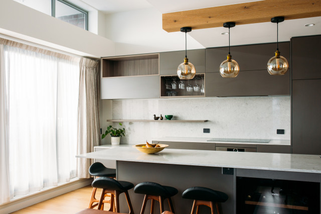 Kitchen with a View contemporary-kitchen