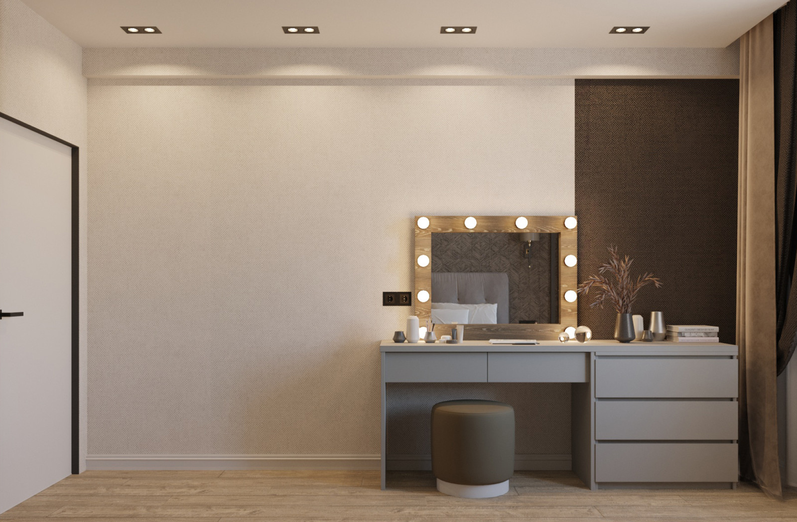 Дизайн-проект в г.Самара , 2-комнатная квартира.