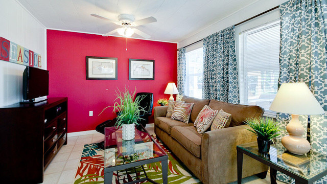 Sand Dollar Cottages - Flamingo 1 modern-wohnbereich