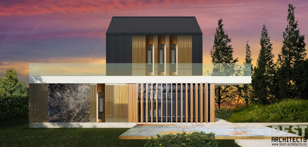 ПРОЕКТ | ДОМ С ТЕРРАСОЙ | CONCEPT 006 | HOUSE WITH TERRACE