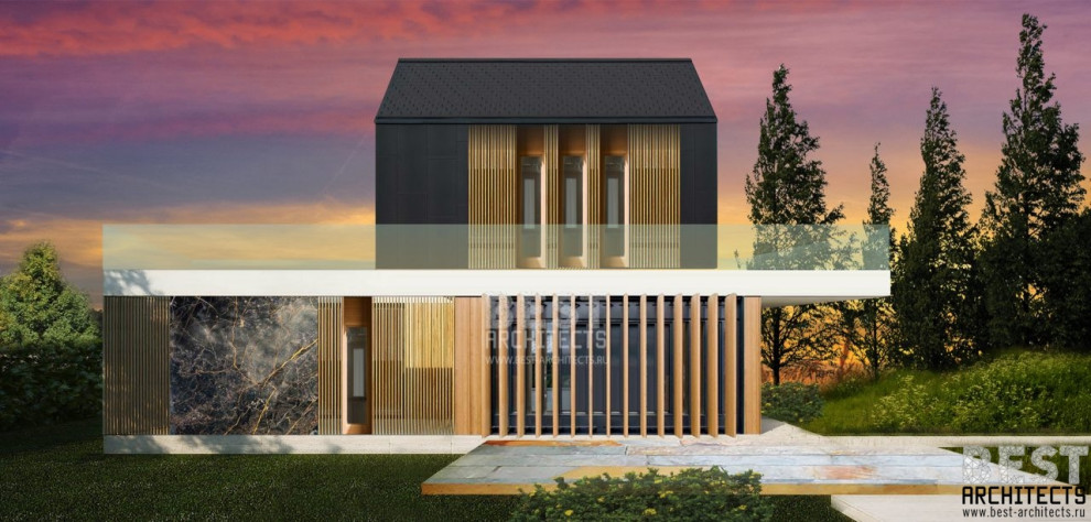 ПРОЕКТ | ДОМ С ТЕРРАСОЙ | CONCEPT 006 | HOUSE WITH TERRACE