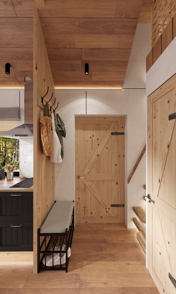 Дизайн-проект домика для глемпинга в Краснодаре 41м2