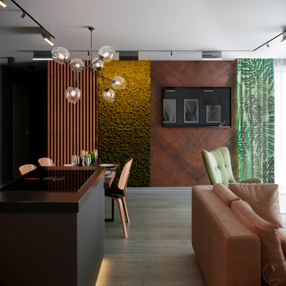 Визуализация гостиной