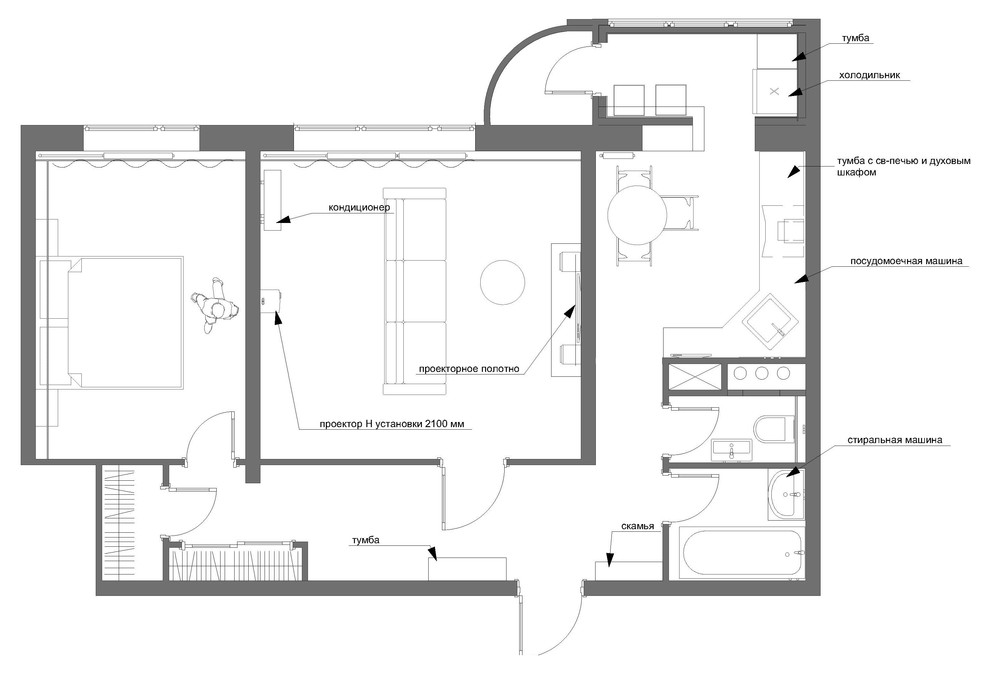 Квартира в пос. Булатниковское