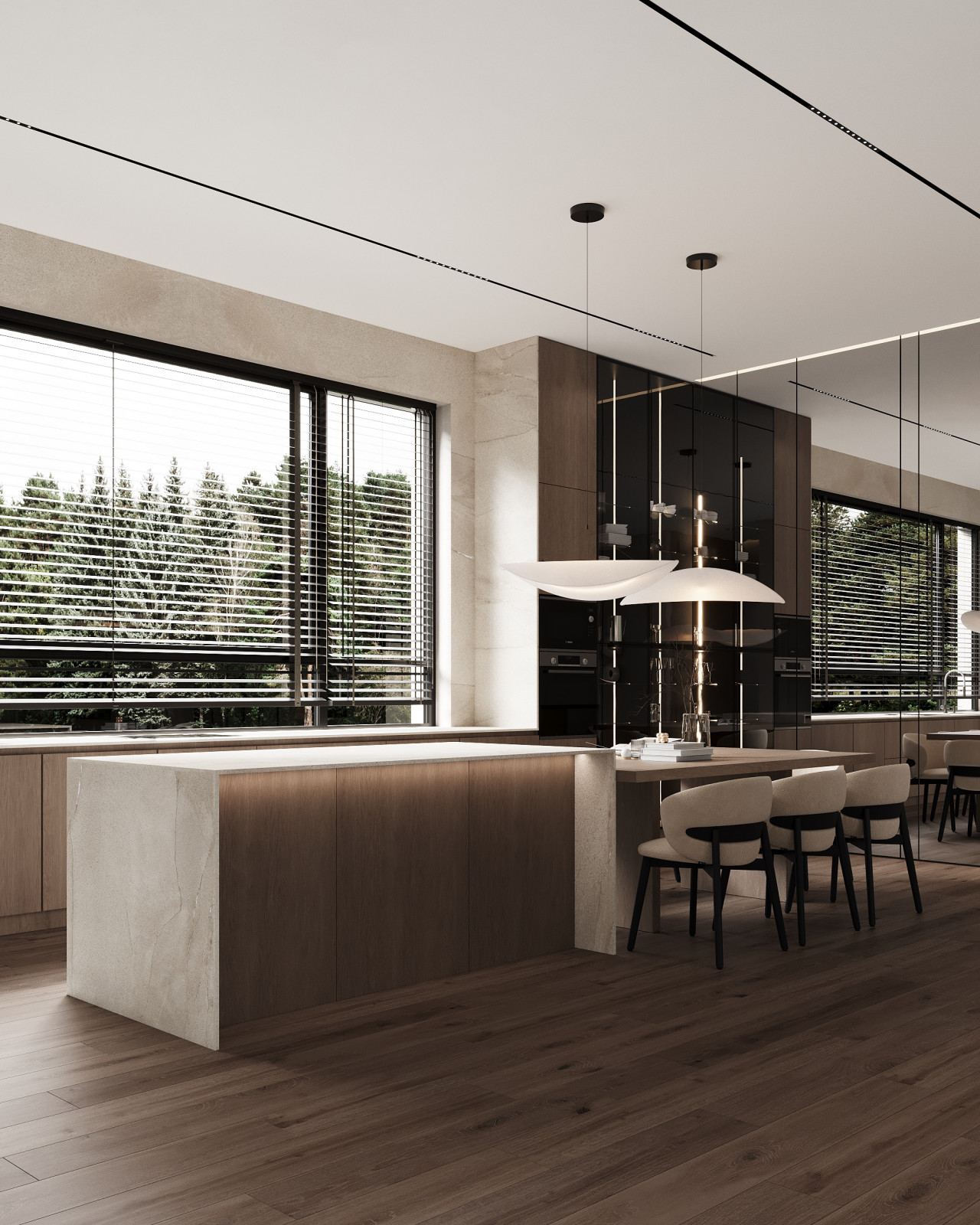 Проект интерьера для загородного дома в Липецке