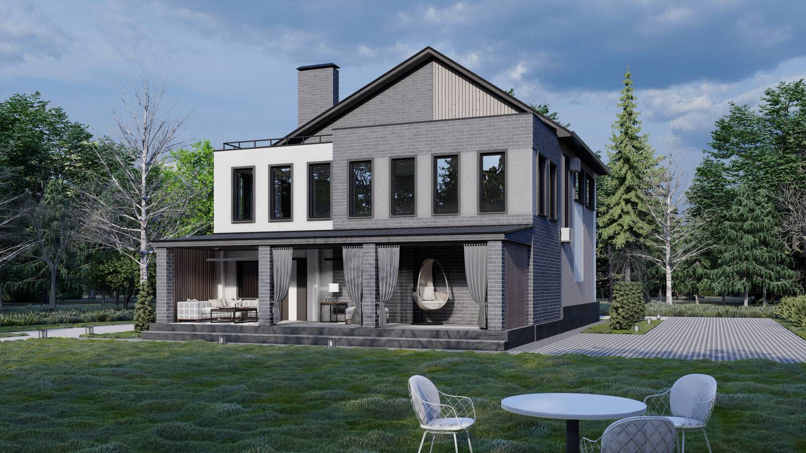 Проект реставрации коттеджа